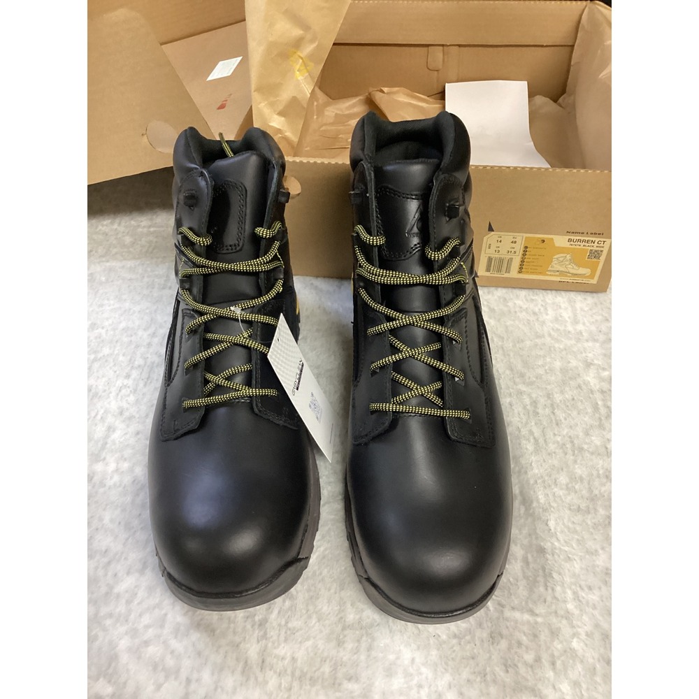 Ace Burren CT Mens‎ Black Wide Composite Toe Work Boots 76747W Size 14